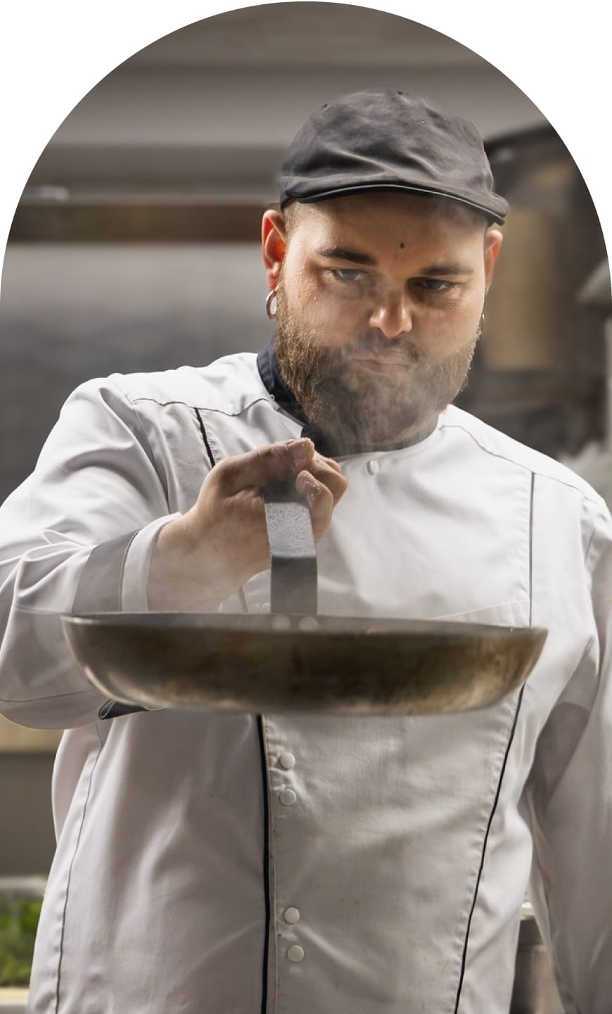 Danilo Natale, le chef de la Villa