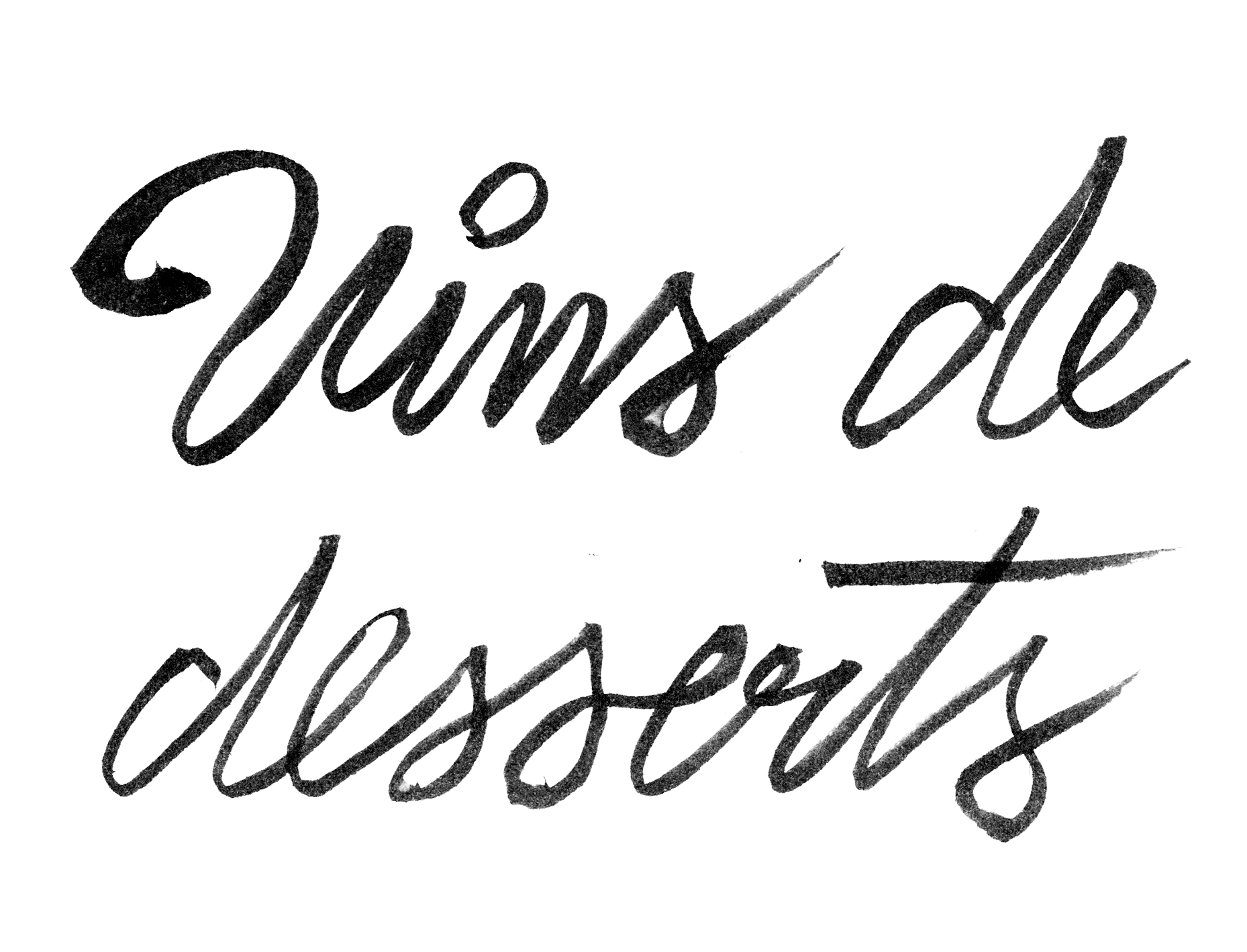 Vins de dessert